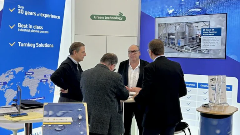 CPI Plasma team presenting plasma technology at an industry event